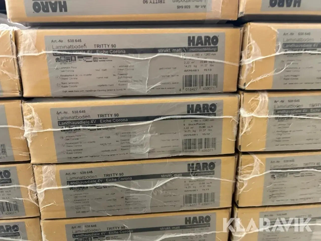 Billede 9 - Laminat gulv Haro Tritty 90 Oak 115 m2