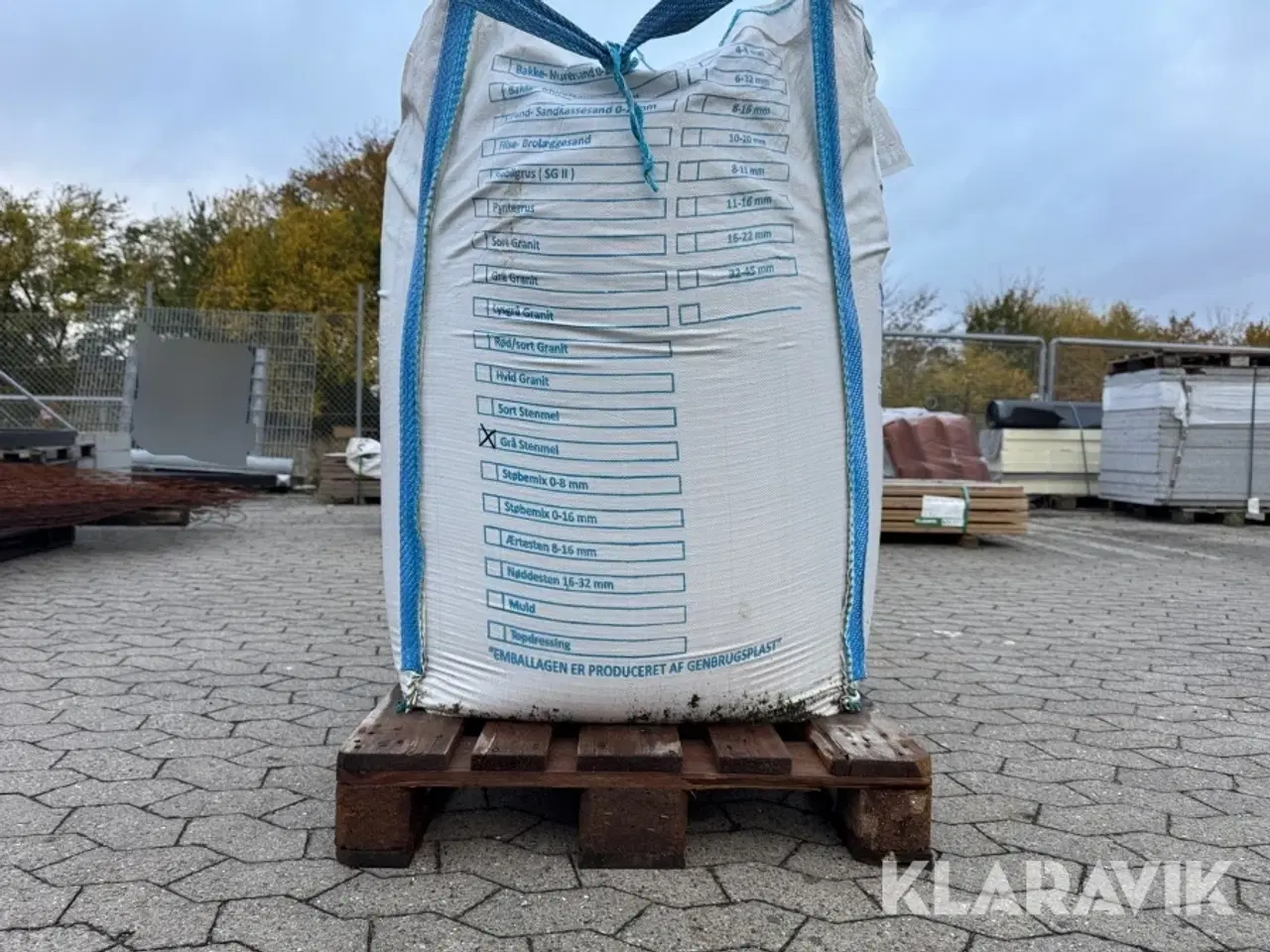 Billede 10 - Grå stenmel cirka 1 tons