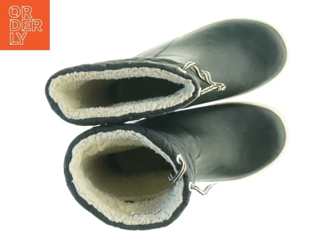 Billede 2 - Sorte termo gummistøvler fra Aigle (str. 30)