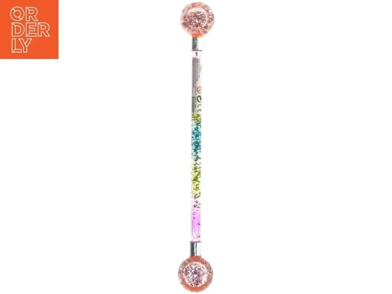 Billede 3 - Glitterstav med kugler fra Robetoy (str. 40 cm)