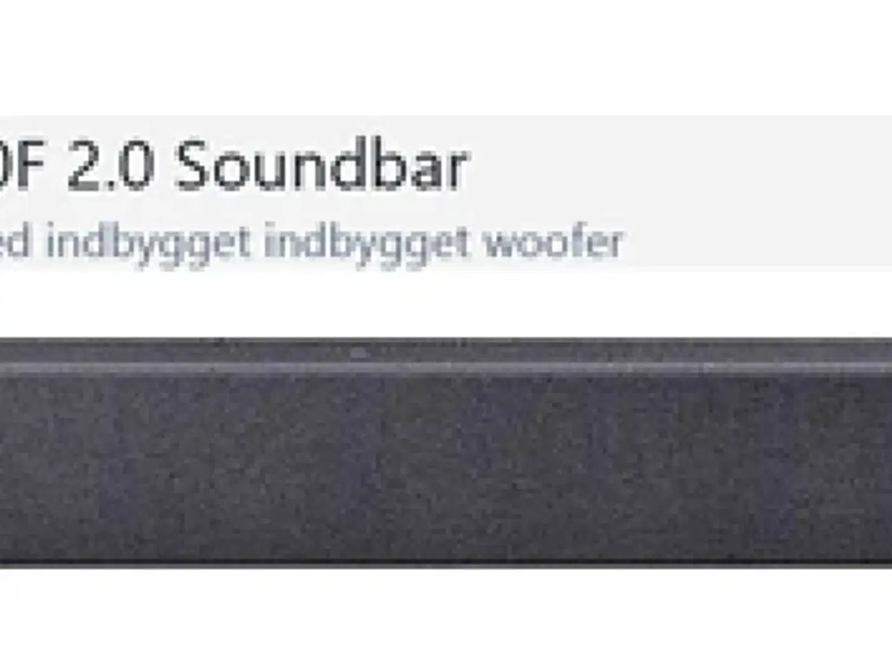 Billede 4 - Samsung SoundbarHW-F410F 2.0