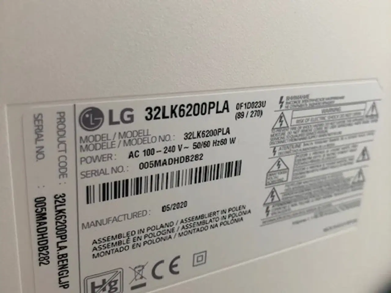 Billede 3 - 32" LG tv