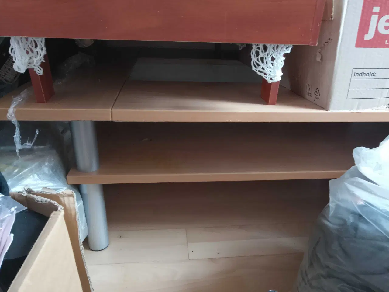 Billede 1 - Sofabord i lyst træ 