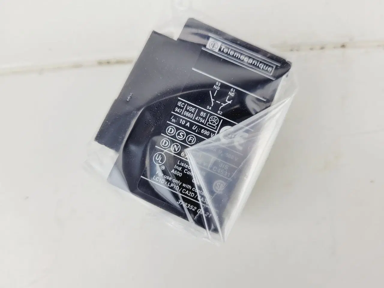 Billede 2 - 3 stk Telemecanique DN11 Kontaktblok