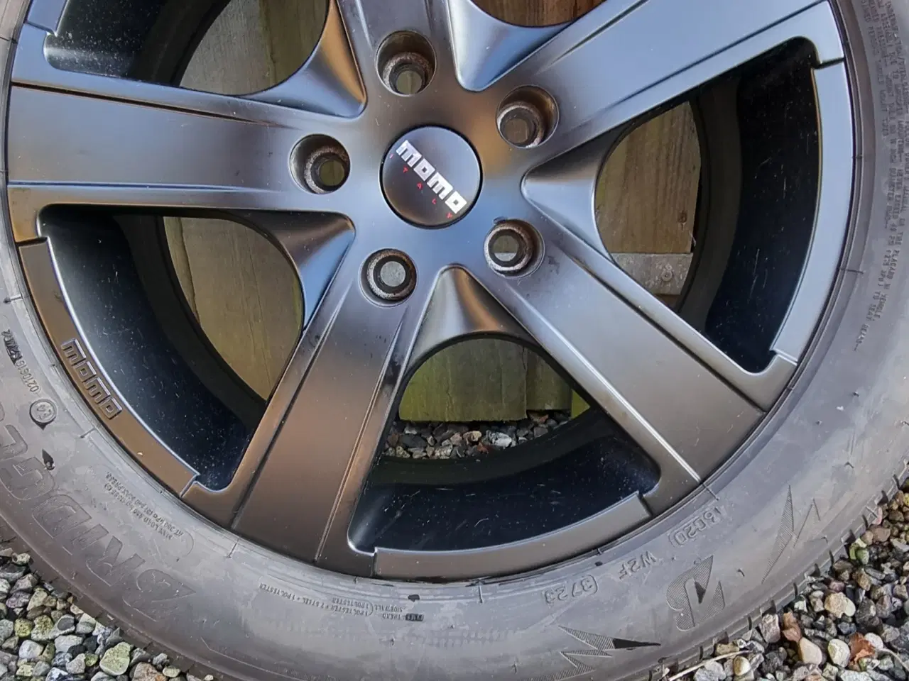 Billede 3 - Nye sorte 16" alu med gode vinterdæk 