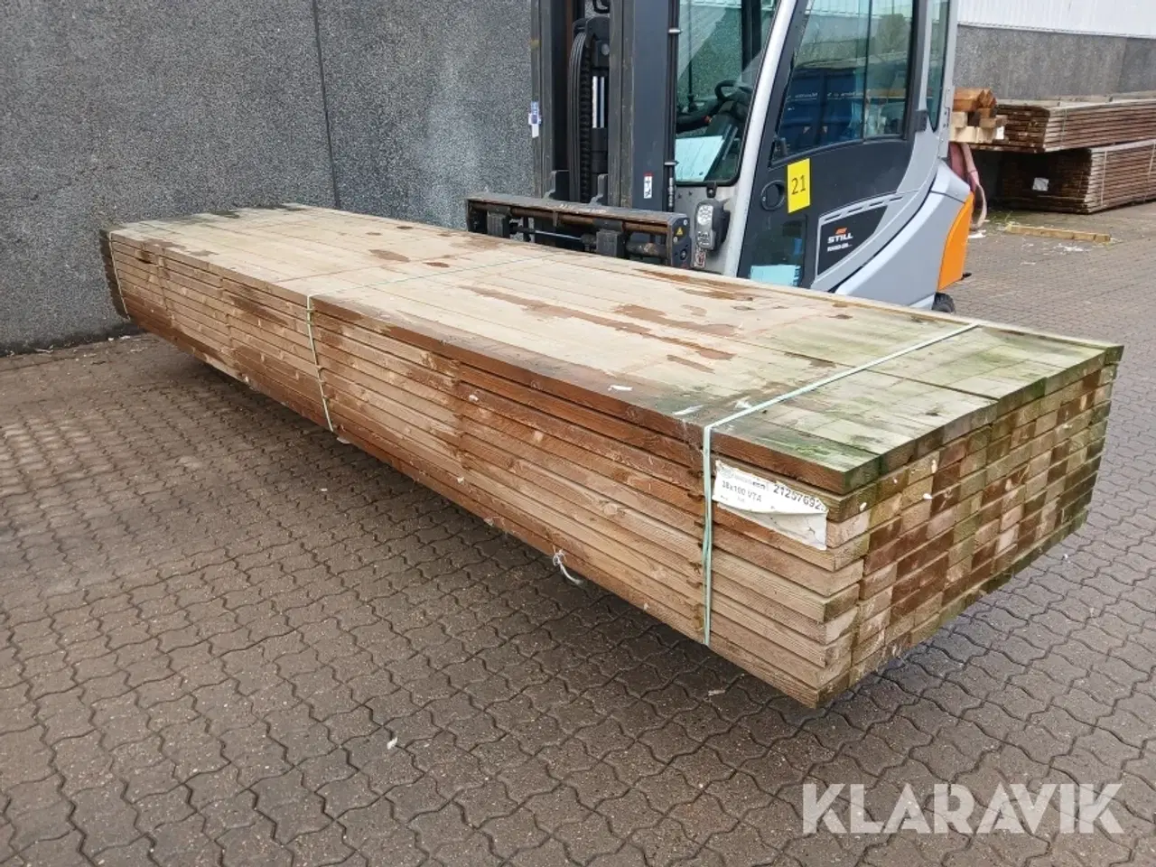 Billede 1 - Trykimprægneret reglar/planker kvinta