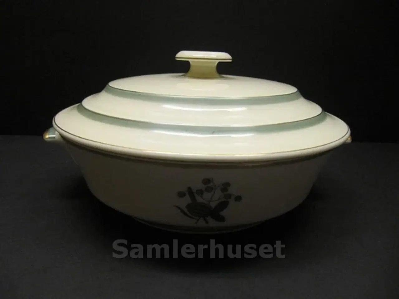 Billede 1 - Hjertegræs Lågfad 6½x21 cm.