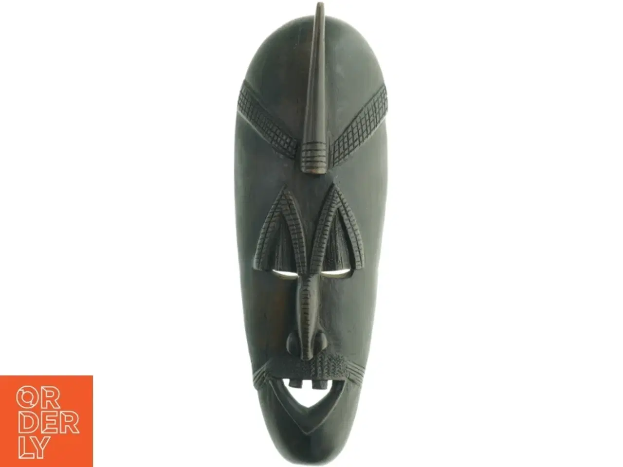 Billede 1 - Afrikansk træmaske (str. 52 x 18 cm)