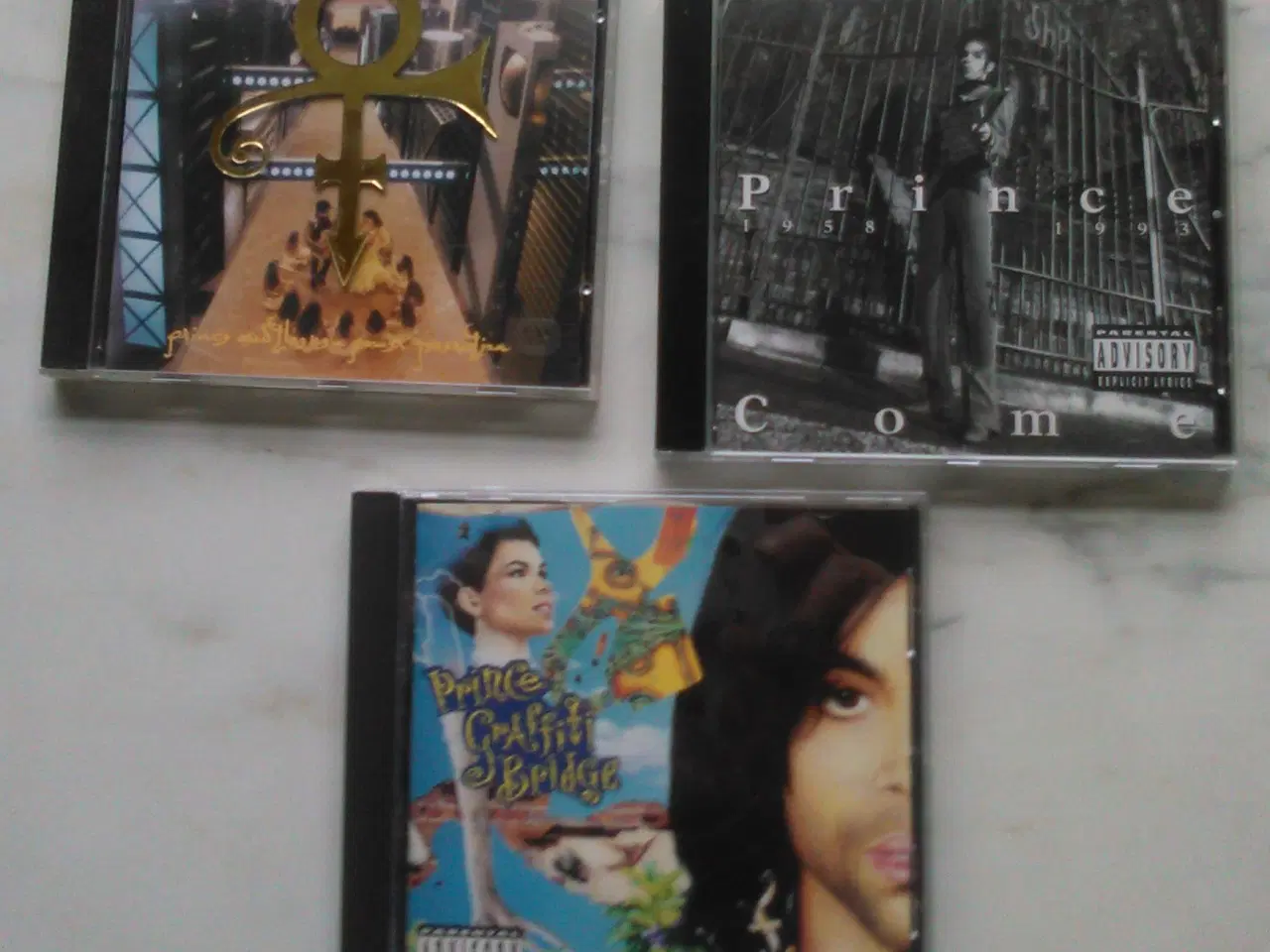 Billede 1 - PRINCE: 3 titler – Stk. 25 kr. -Alle 50 kr.