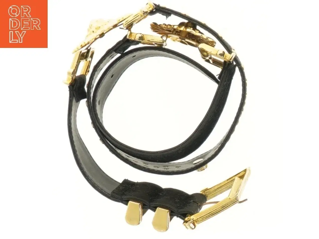 Billede 2 - Bælte med guldspænde (str. 106 cm)