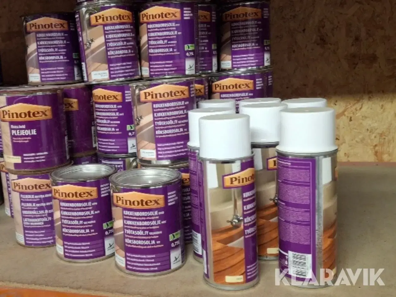 Billede 4 - Assorteret træ olie Pinotex ca 200 styk