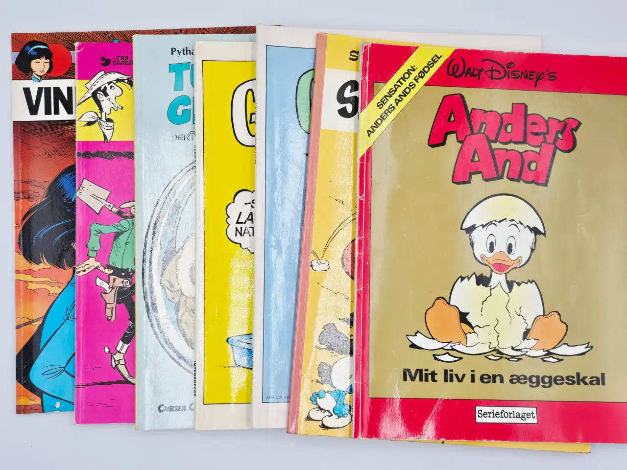Billede 1 - Tegneserier sælges til 20,- pr. stk.