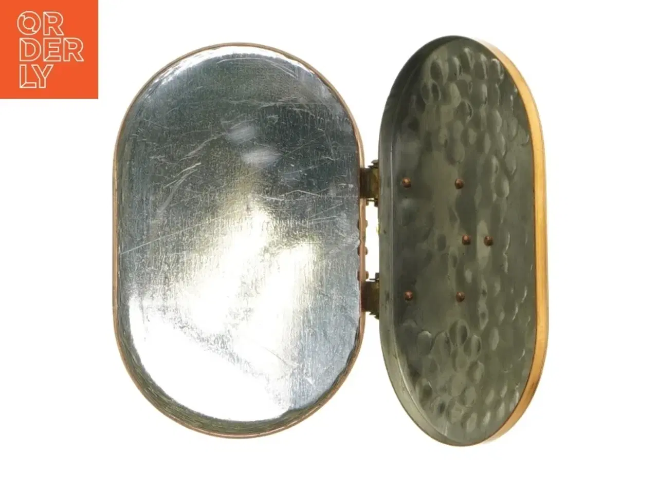 Billede 5 - Dekorativ æske med låg (str. 12 x 5 cm)