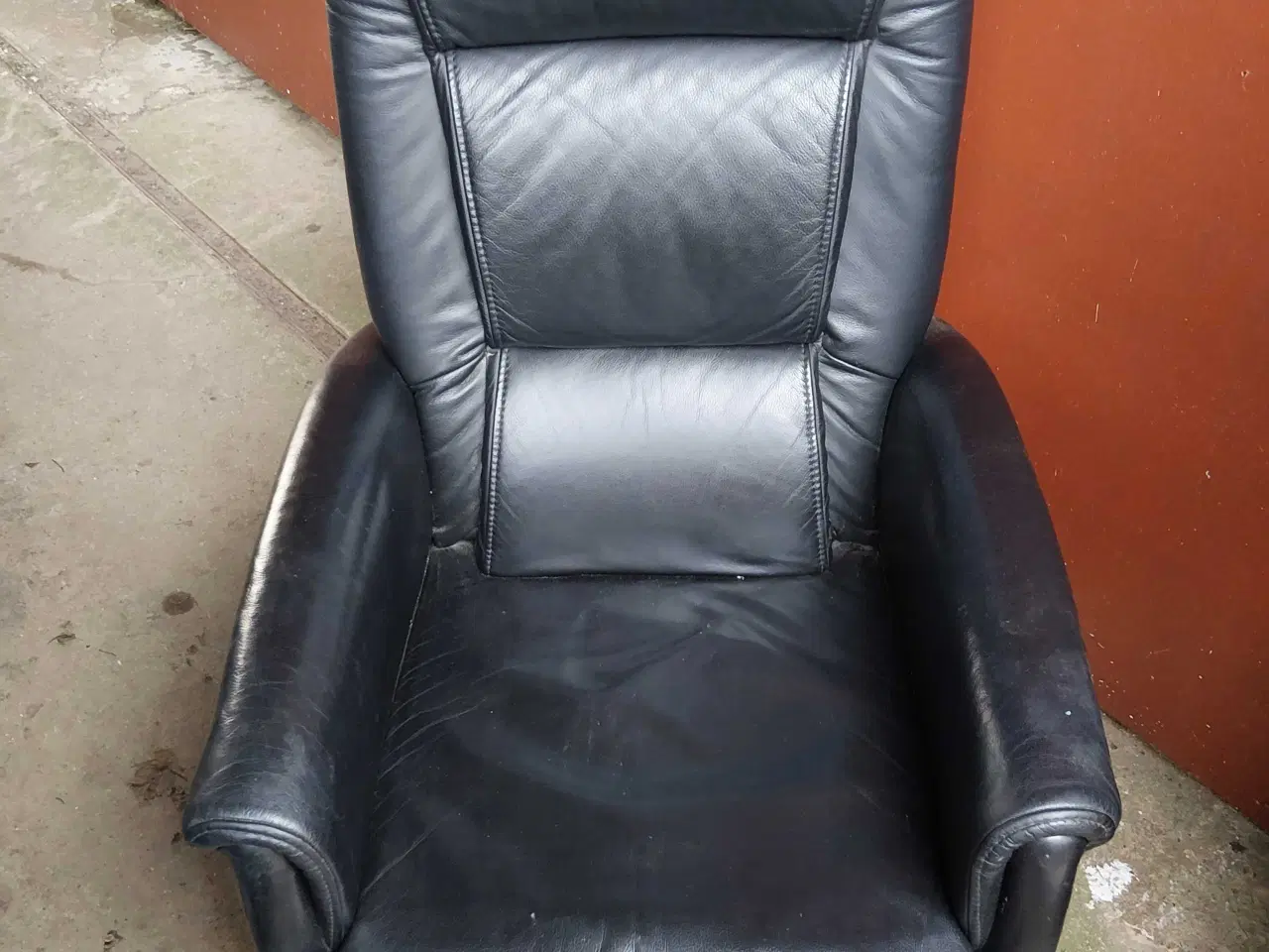 Billede 4 - Ægte læder løftestol / sædeløft. I perfekt stand. 