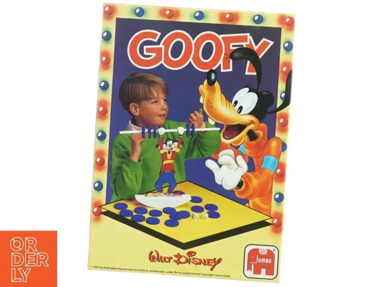 Billede 3 - Disney Goofy brætspil fra Jumbo (str. 27 x 20 cm)