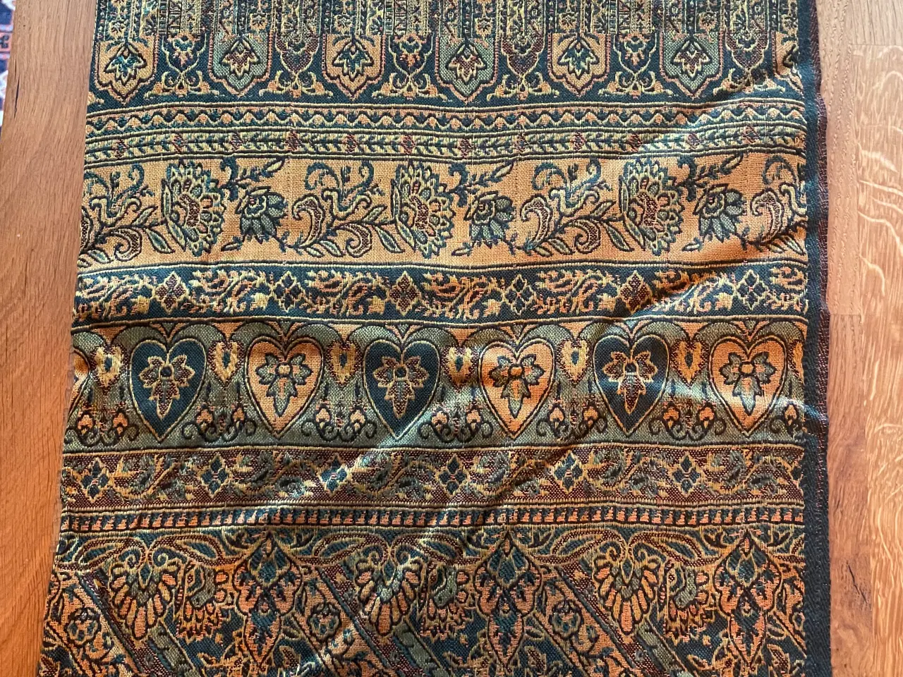 Billede 1 - Tørklæde - bomuld 200x72cm