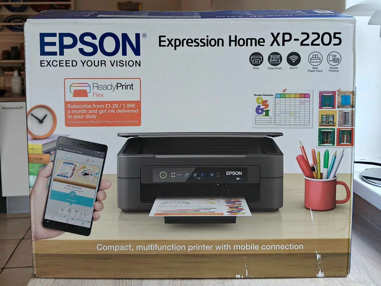 Billede 2 - Epson XP-2205 multifunktionel printer