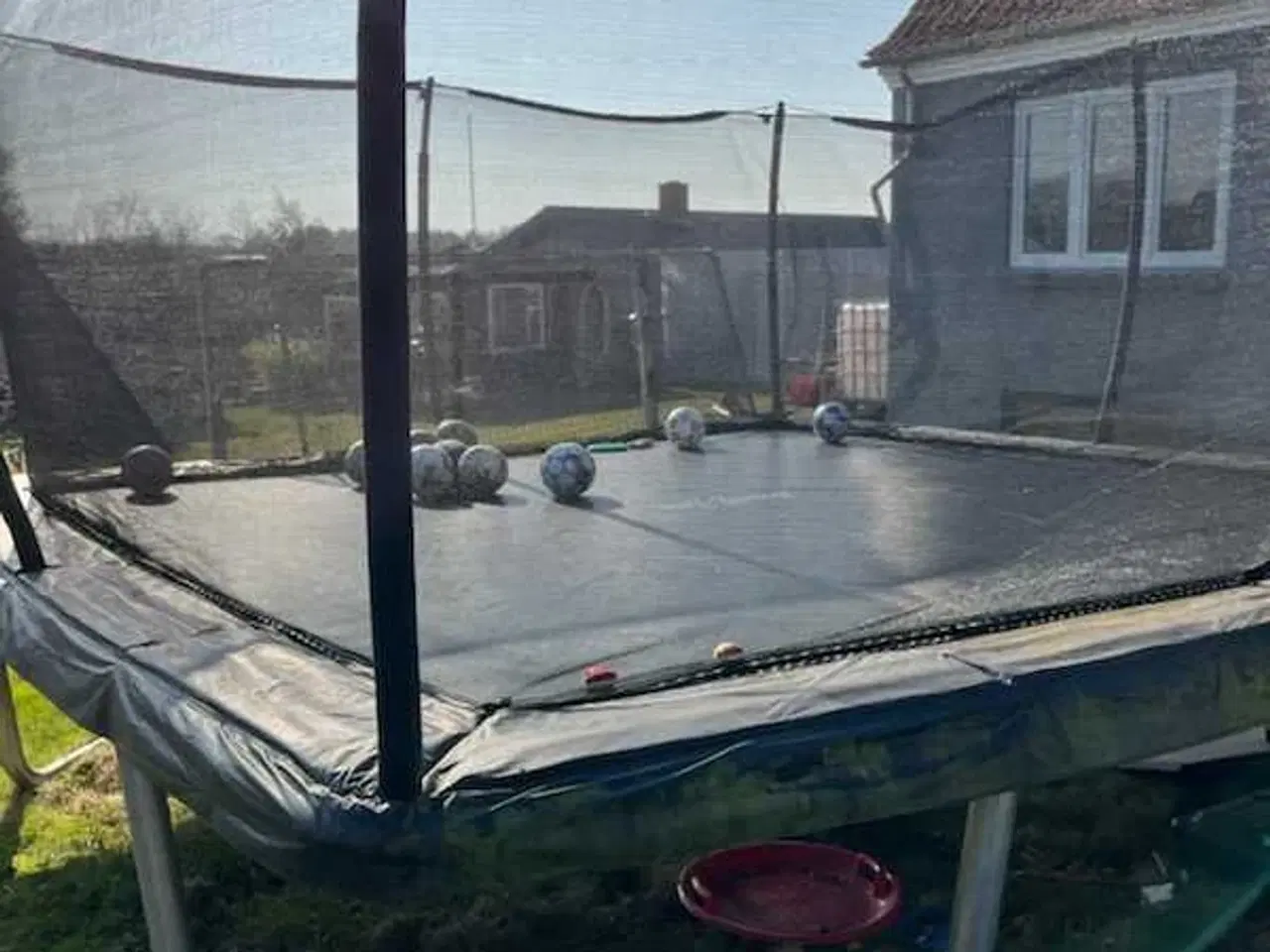 Billede 4 - Firkantet trampolin 