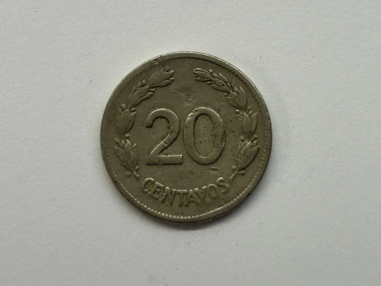Billede 1 - 20 Centavos Ecuador 1946