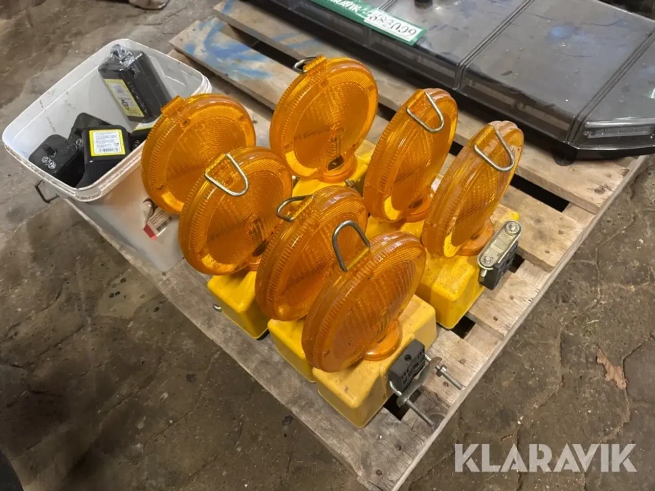 Billede 6 - Blandet lot afspærring lamper + led rotorblink