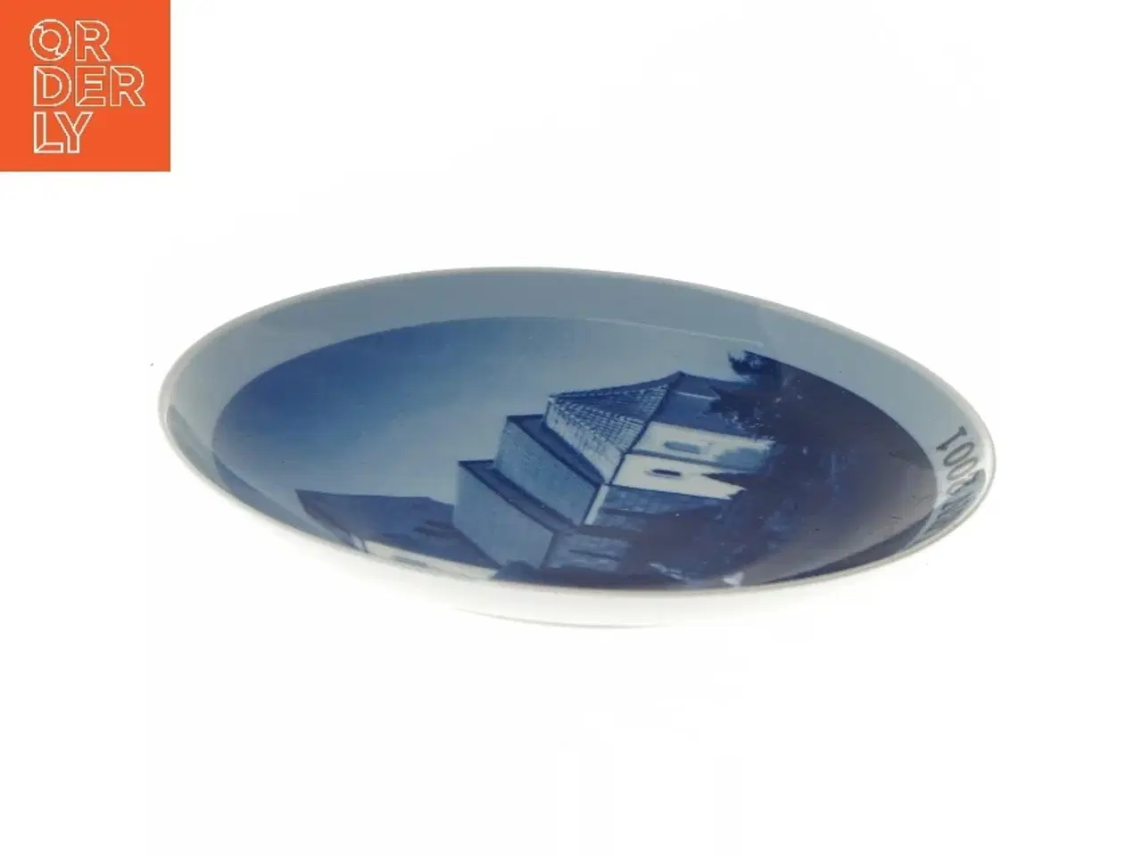 Billede 3 - Julen 2001 dekorationsplatte fra Scan Lekven Design (str. Ø 19 cm)