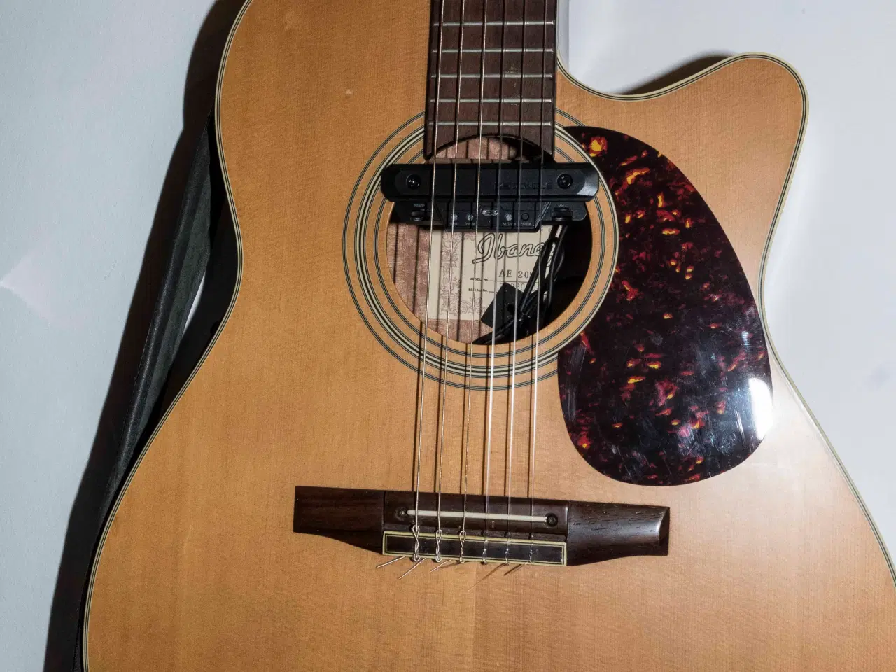 Billede 2 - Ibanez AE  20 N  nylon med X2 Double soundhole p.