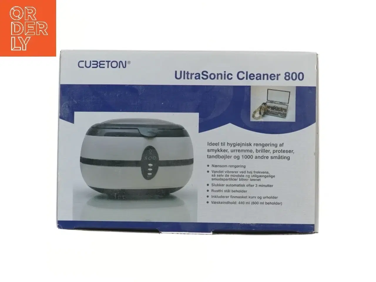 Billede 1 - Cubeton ultralydsrenser 800 fra Cubeton (str. 25x17x16 cm)