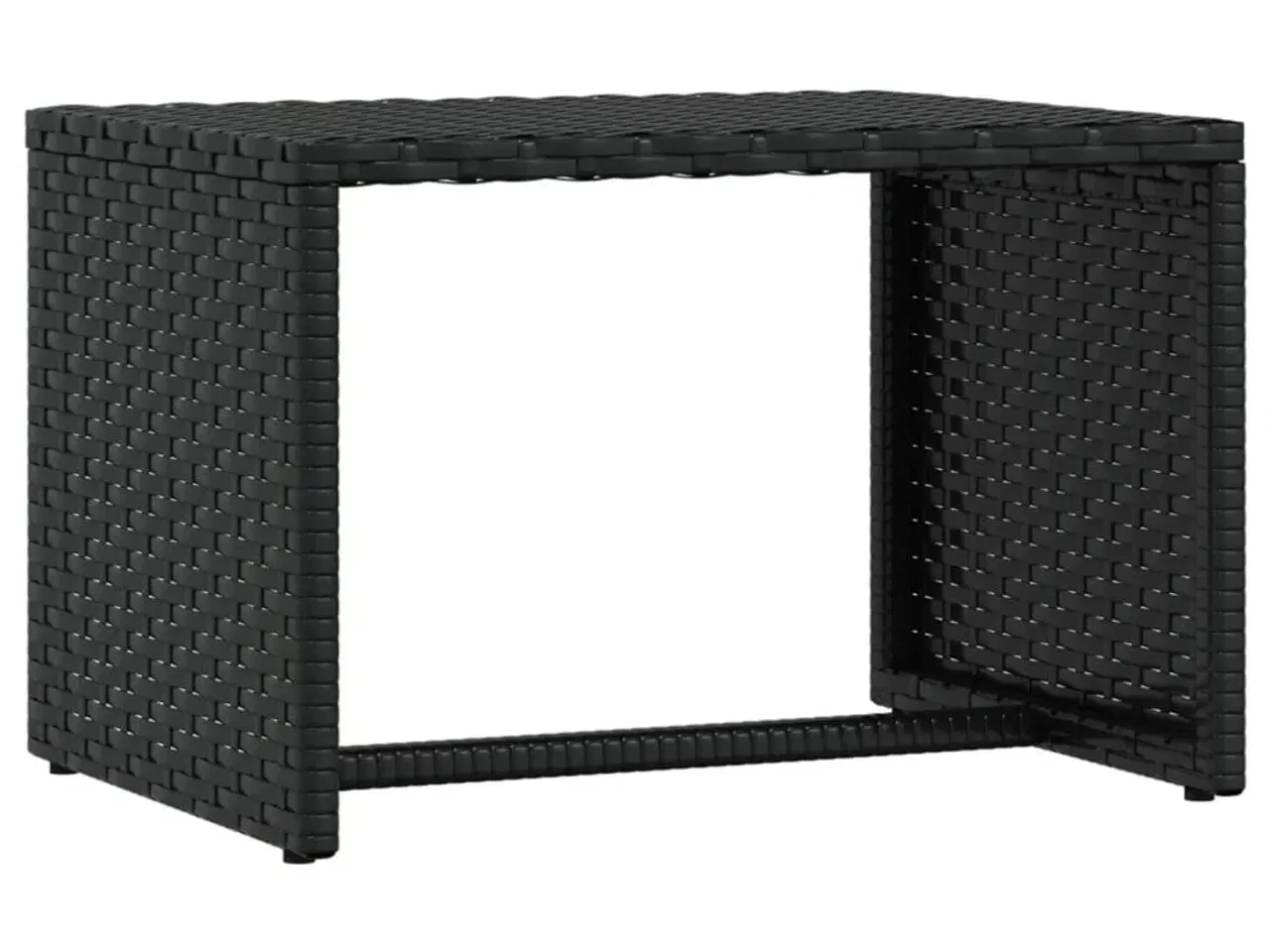 Billede 6 - Liggestol 1 stk. med bord polyrattan sort