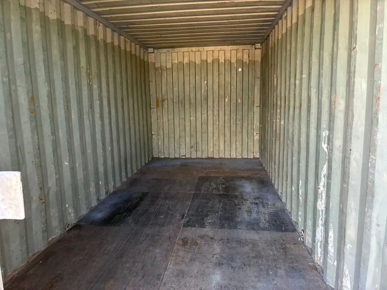 Billede 2 - 20 fods Container- ID: MSKU 414448-6