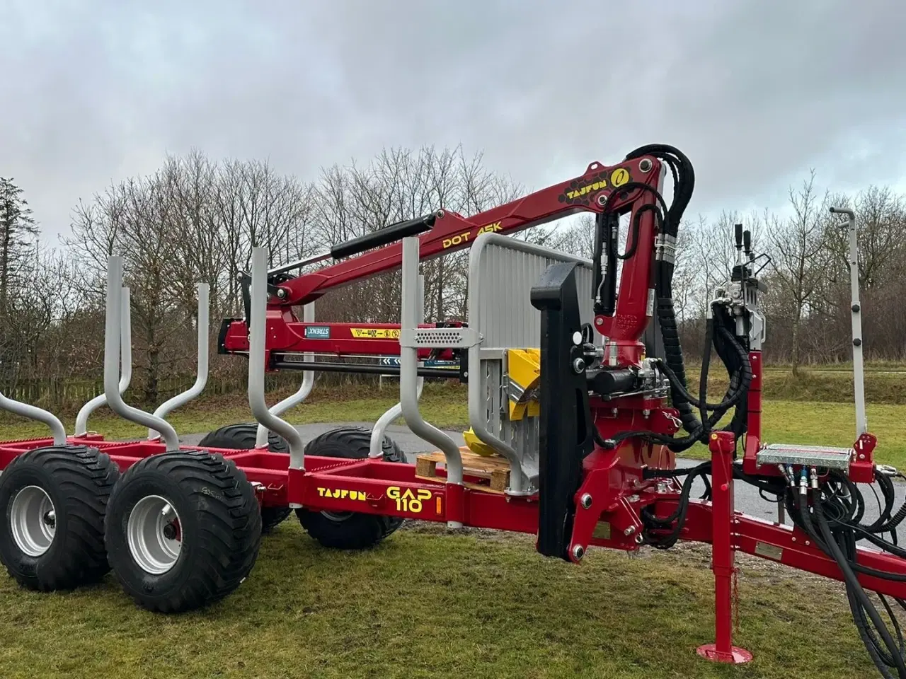 Billede 1 - Tajfun GAP 110 Med DOT 45 K ( 8,2M Kran )