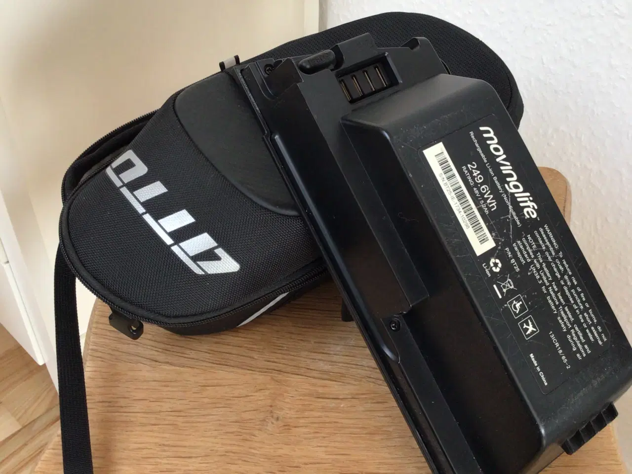 Billede 3 - Otto FOLDBAR EL SCOOTER EXTRA BATTERI  