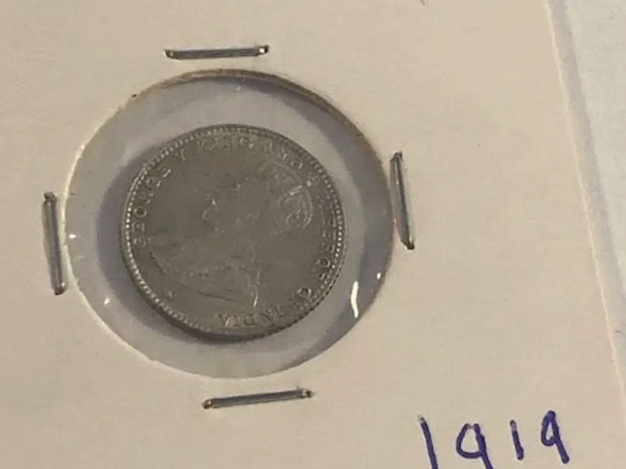 Billede 2 - 5 cents 1919 Straits Settlements