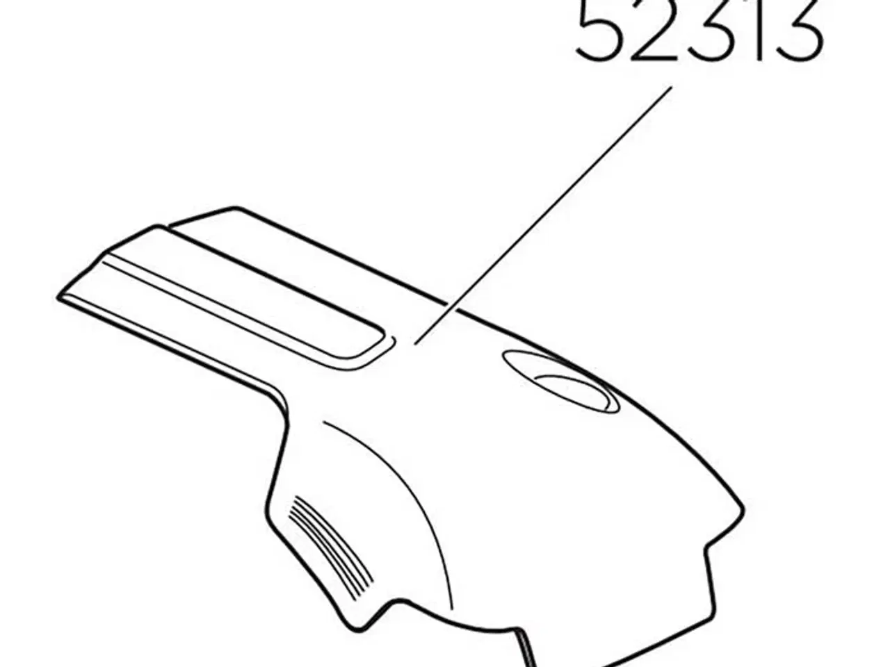 Billede 1 - Thule endestykke venstre 958 WingBar edg