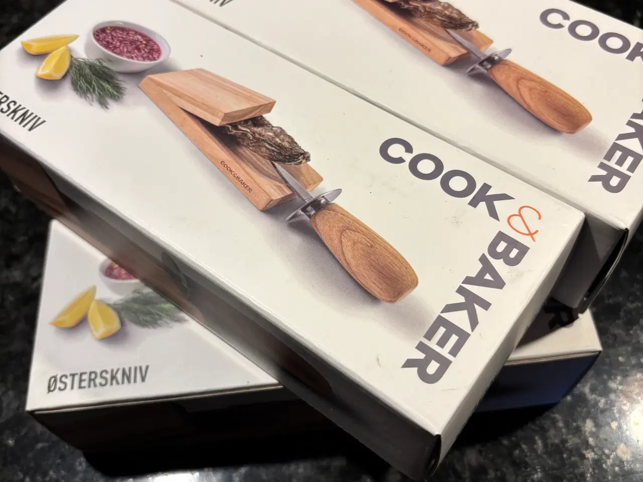 Billede 1 - Østersknive, Cook & Baker