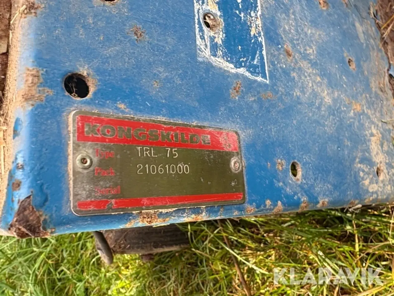 Billede 5 - Kornblæsere med rør Kongskilde TRL75 2 styk.