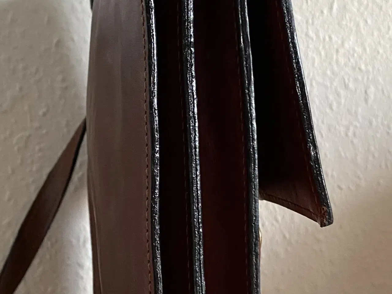 Billede 6 -  Brun vintage skuldertaske 