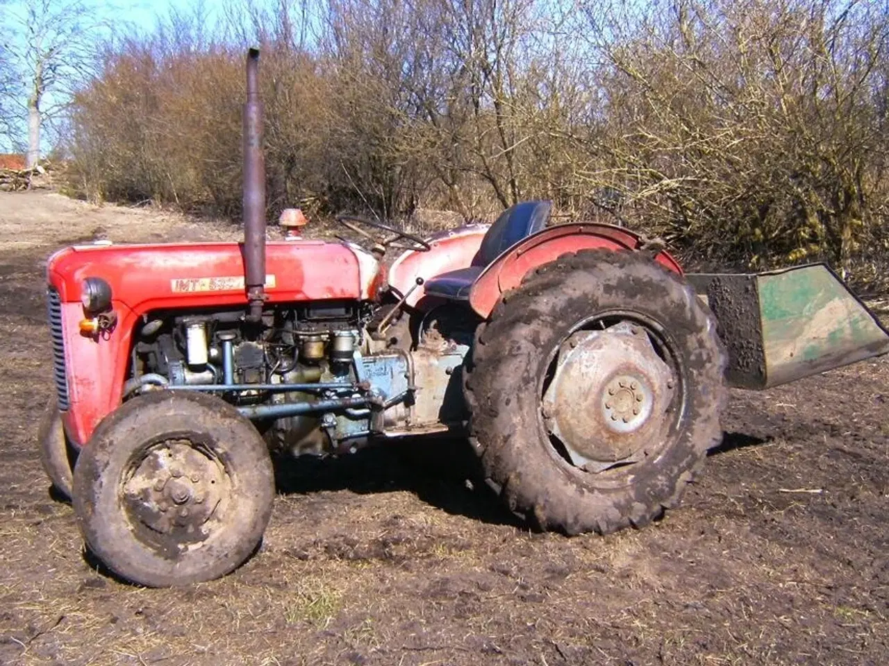 Billede 1 - IMT 533 D Sidder fast i 4 gear Def batteri Virkede