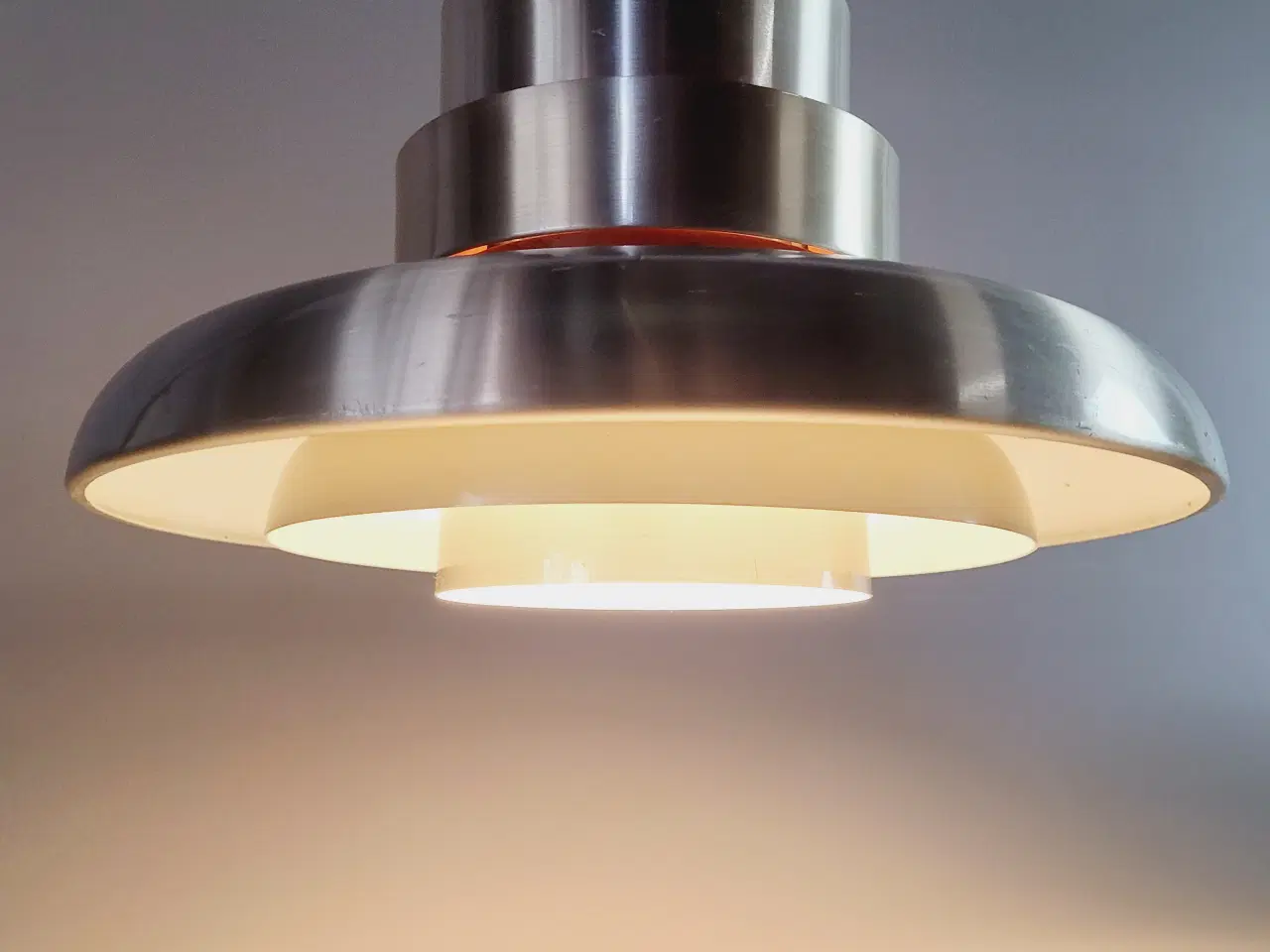 Billede 5 - ⭐️· Vintage pendel i aluminium, 1970'erne - dansk 