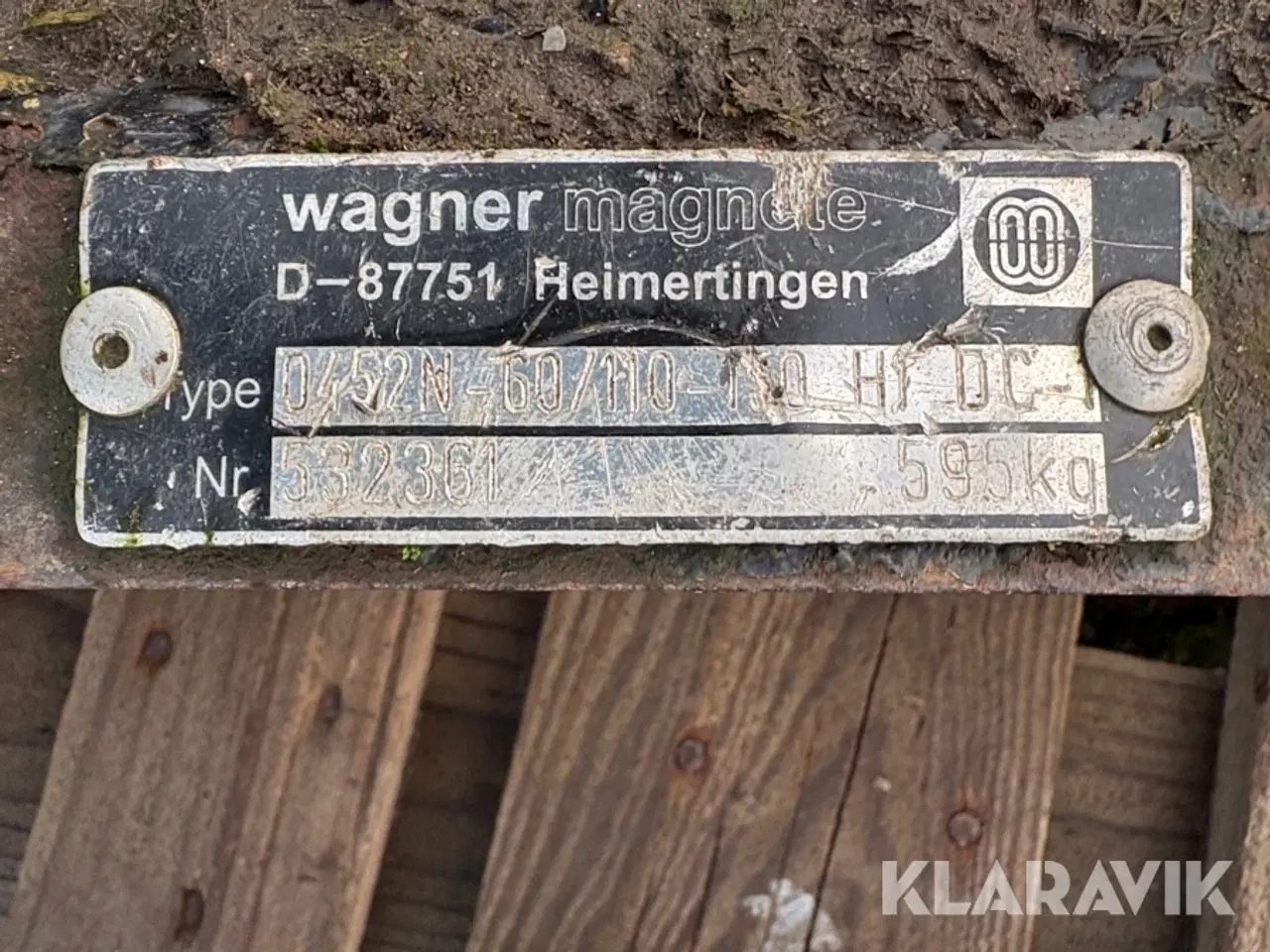 Billede 9 - Magnetbånd Wagner magnete 0452N-60/110-130 HI DC