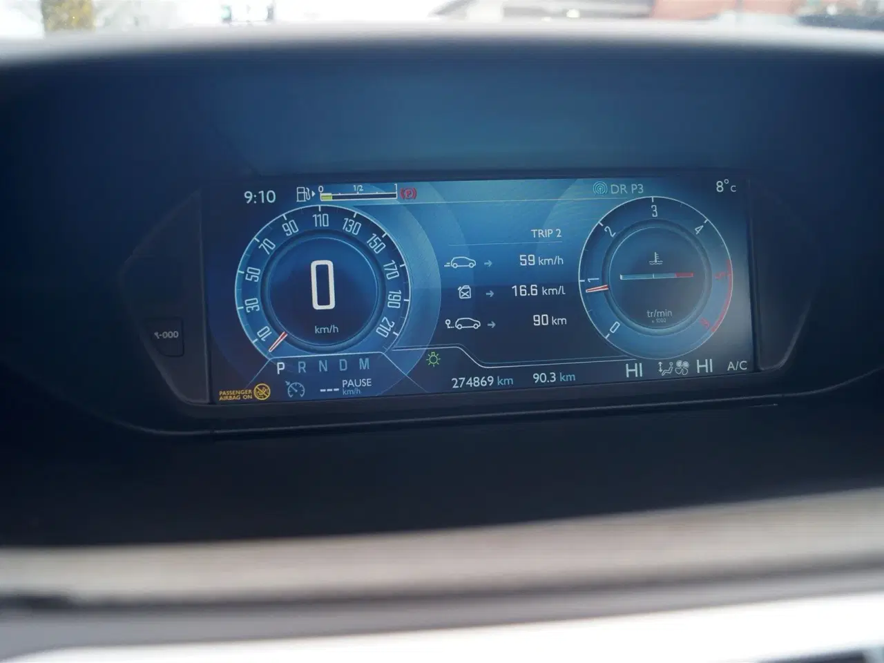 Billede 17 - Citroën C4 Picasso 1,6 Blue HDi Intensive EAT6 start/stop 120HK 6g Aut.