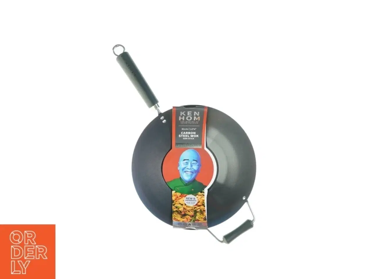 Billede 1 - Carbon steel wok fra Kenhom (str. 31 x 8 cm)