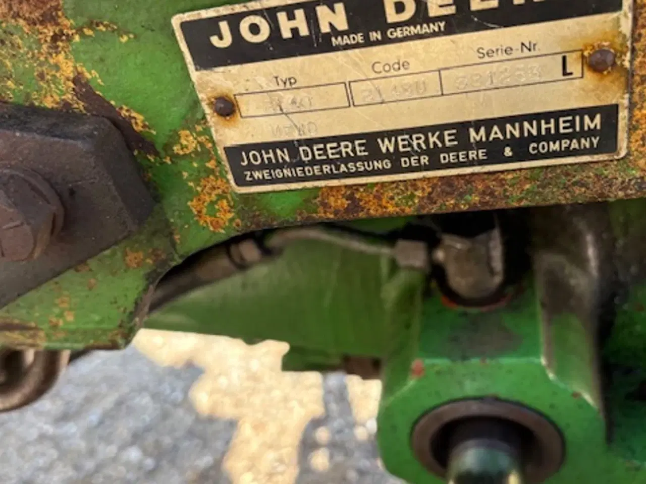 Billede 6 - John Deere 2140 MED TRIMA 2.0 FRONTLÆSSER