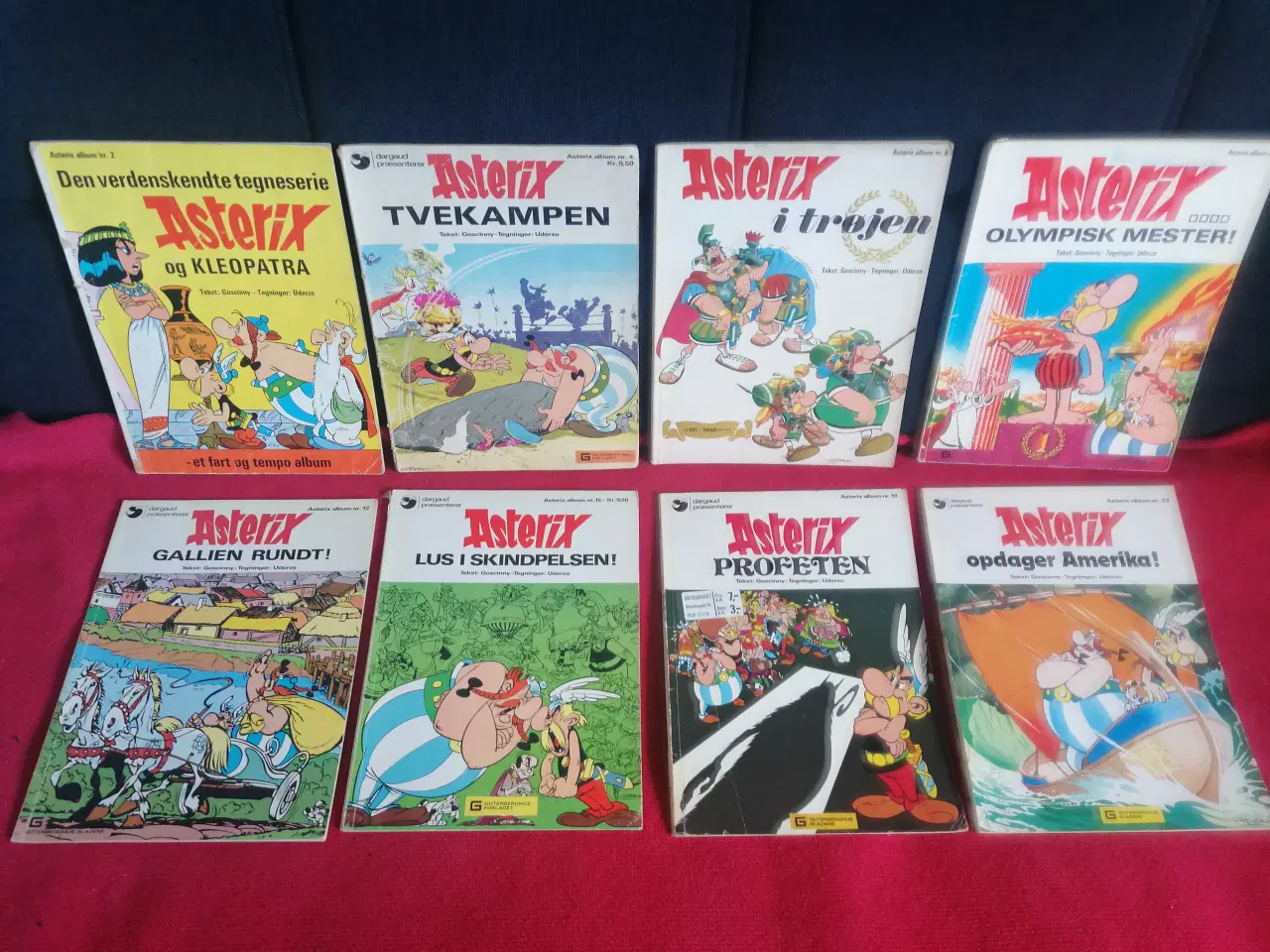 Billede 3 - Asterix nr: 2,4,6,8,12,15,19,22- samlet