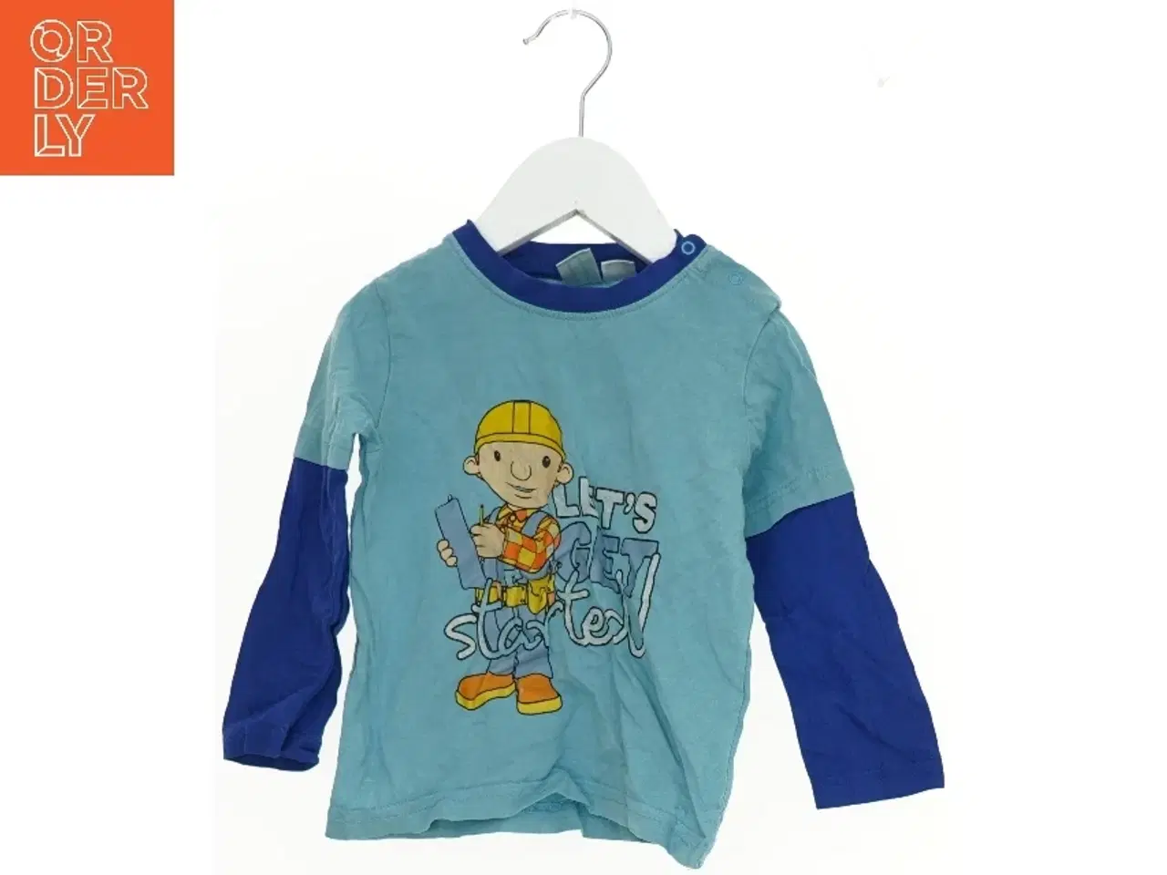 Billede 1 - Langærmet T-shirt med print fra Bob The Builder (str. 92)