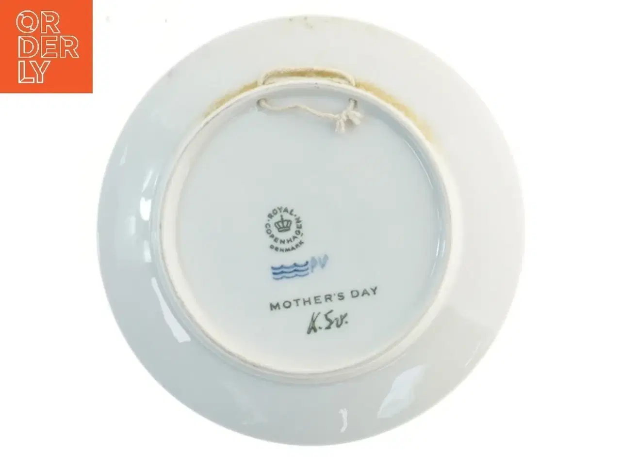 Billede 2 - Royal Copenhagen Mors Dag tallerken fra Royal Copenhagen (str. Ø 15 cm)