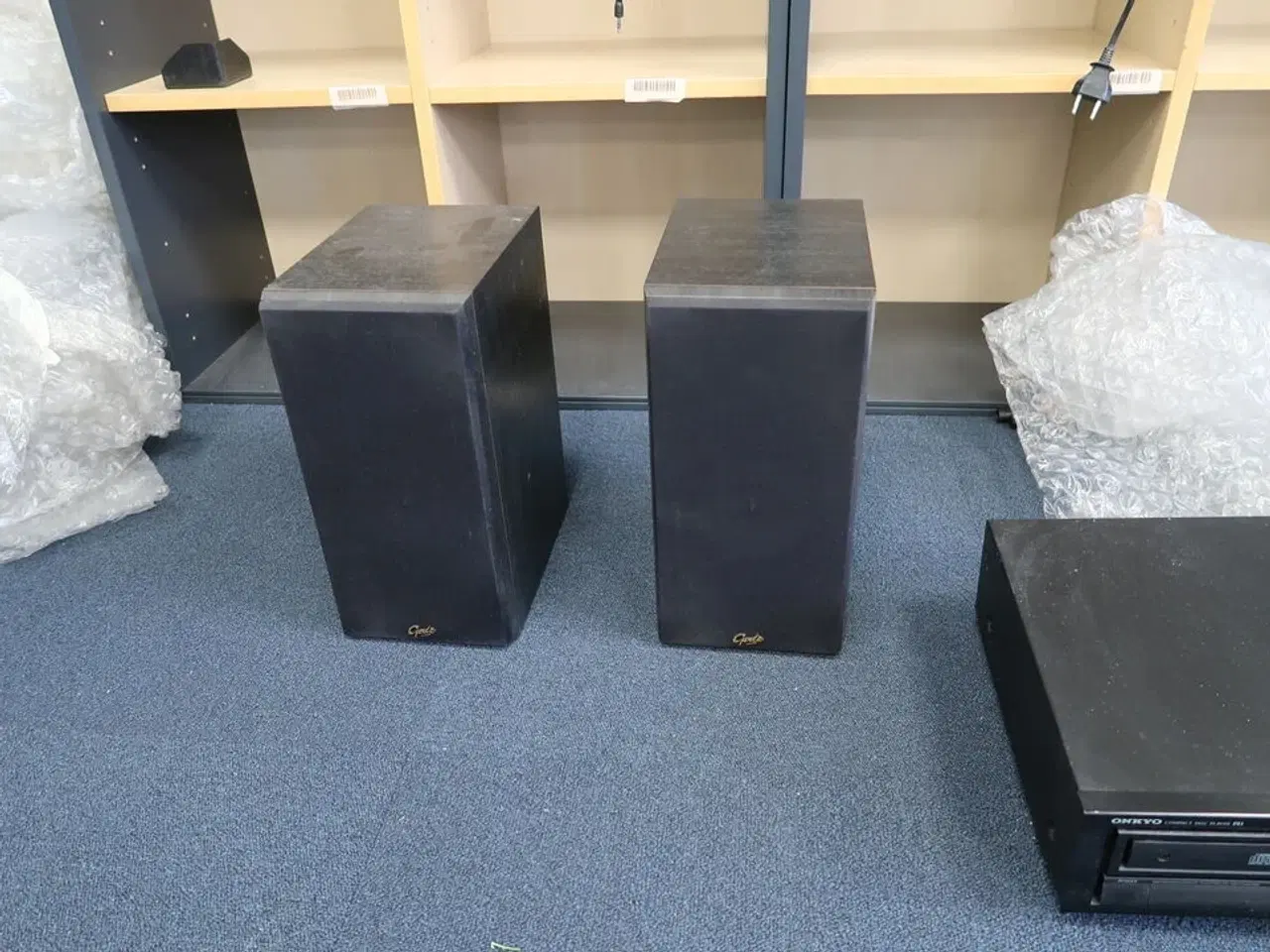 Billede 4 - 2 stk. højtalere GALE 4020, pladeafspiller, cd-afpiller ONKYO, forstærker ONKYO m.m.