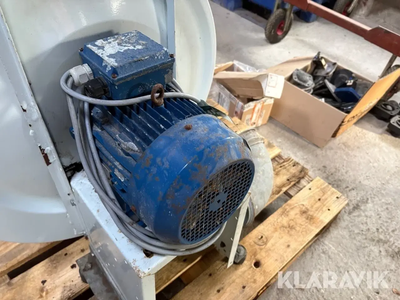 Billede 7 - Kornblæser Kongskilde Overgang indsugning