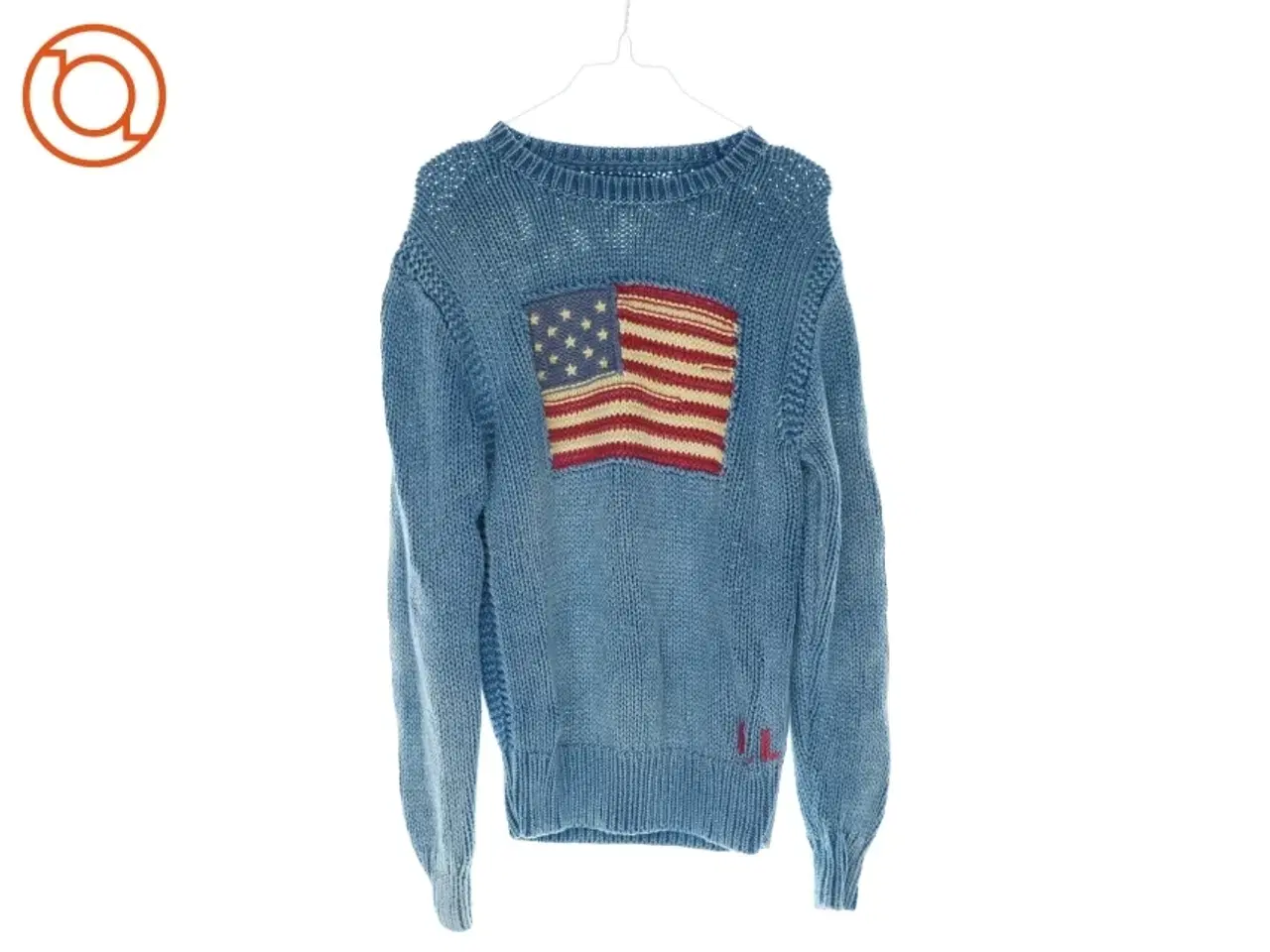 Billede 1 - FLAG Striktrøje fra Ralph Lauren (str. 140 cm)