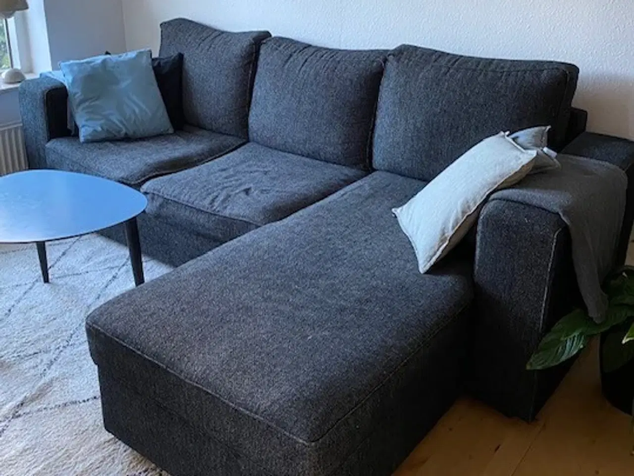 Billede 1 - Sovesofa med chaiselong