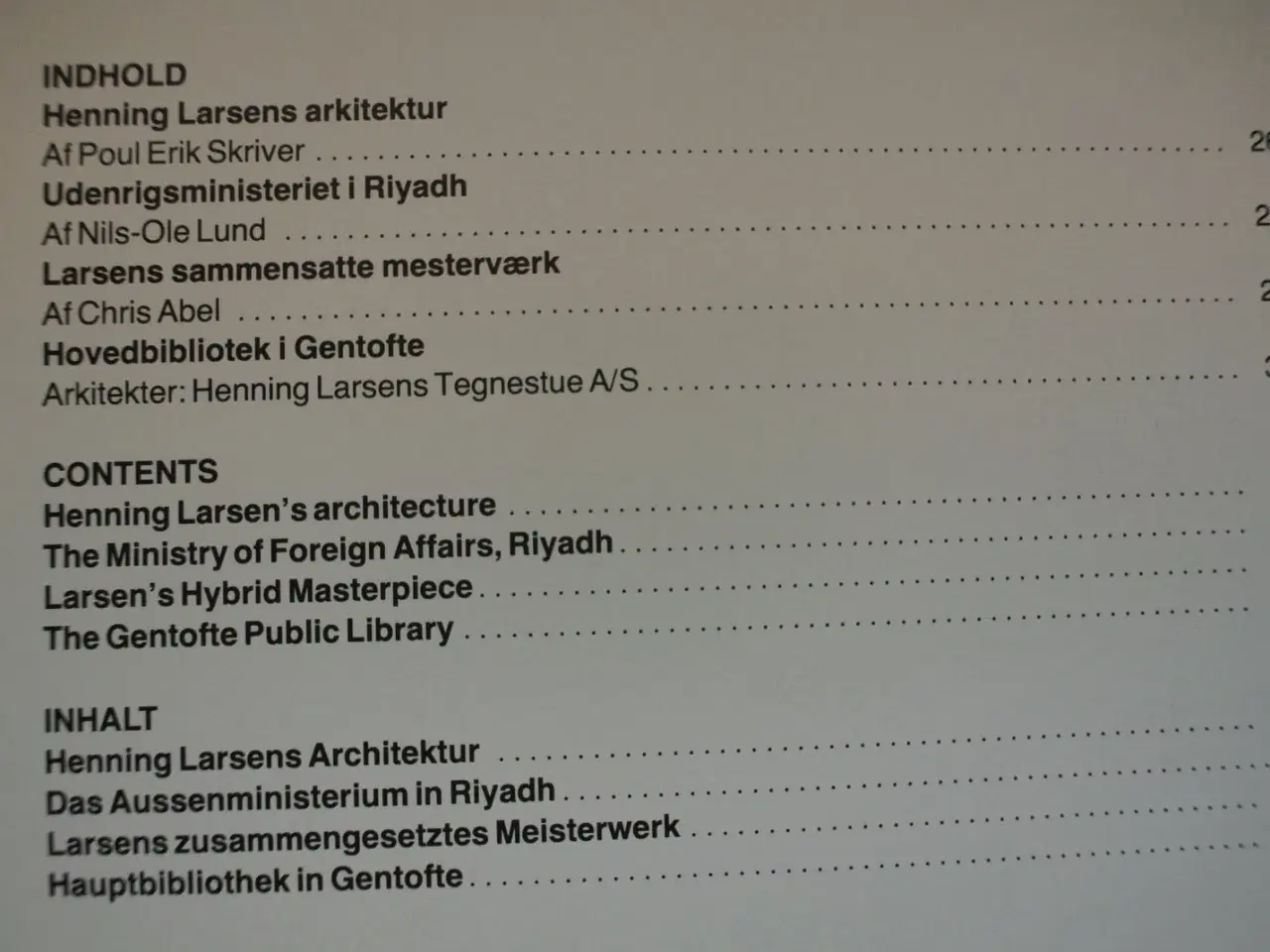 Billede 2 - arkitektur dk 7 1985 29. årgang, emne: arkitektur